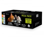 PETREPUBLIC Mega Pack Salmon, Chicken, Tuna, Cod, Trout - &scaron;lapias kačių maistas - 48x85g
