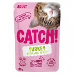 CATCH Turkey and carrot in jelly - &scaron;lapias kačių maistas - 85g