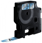 ETYKIETA D1 12mmx7m CZARNY/PRZEZ S0720500