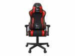 GEMBIRD Gaming chair SCORPION black mesh red skin accents