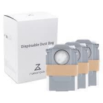 Vacuum Cleaner Accessory|ROBOROCK|Disposable Dust Bag 3-pack|White|For OC0/Q70+/Q70 Max+/OC5/Q75+/Q75 Max+/Q55+/O35/S75 MaxV Ultra/S70 Pro Ultra/S80 Pro Ultra/S85 Pro Ultra/OC0-D/S80+/Q80 Max+/OC5-D/S85+/Q85 Max+/Q55 Pro+/S70 Max Ultra/S75 Max Ultra/ ...