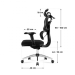 Biuro fotelis MA-Manager 4.9 Black