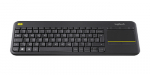 LOGITECH Wireless Touch Keyboard k400 plus black DE Layout