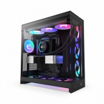 NZXT PC case H9 Flow RGB 2025 black