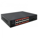 Gigabit Ethernet SWITCH PoE 16xRJ45 2xSFP