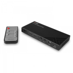 AV Jungiklis - LINDY 2x2 HDMI 8K60 Matrix Sujungimas ir Perjungimas, HDMI 2.1, 40Gbps Pralaidumas, Juodas