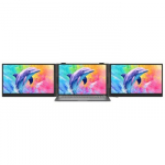 Blackview DCM8 Pro - 15,3 colių ne&scaron;iojamas ne&scaron;iojamojo kompiuterio ekrano i&scaron;plėtimo įrenginys su dviejų monitorių funkcija ir 2 USB-C prievadais