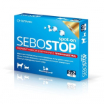 EUROWET Sebostop Spot-on - priemonė nuo seborėjos &scaron;unims ir katėms - 5 x 2 ml