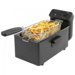 ProfiCook PC-FR 1325 Vienas 3 L Autonominės 2000 W Gruzdintuvė Juoda