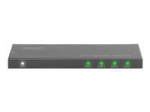 DIGITUS DS-45323 Ultra Slim HDMI Splitter 1x4 4K/60Hz HDR HDCP 2.2 18Gbps Micro USB powered