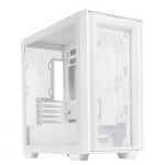 Case|ASUS|A21 PLUS|MidiTower|Case product features Transparent panel|Not included|MicroATX|MiniITX|Colour White|A21PLUSTGARGBWHITE