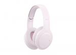 Havit H633BT - belaidės ausinės ant ausų, rožinės spalvos