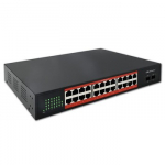 Gigabit Ethernet SWITCH PoE 24xRJ45 2xSFP