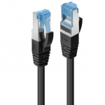 Tinklo Kabelis - LINDY Cat.6A S/FTP TPE Tinklo Kabelis, RJ45, M/M, 500MHz, 7.5 m, Juodas