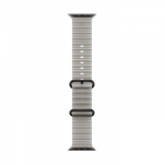 49mm Translucent Grey Ocean Band - Black Titanium Finish