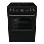 Gorenje, 11 funkcijų, 71 L, plotis 60 cm, juoda - Viryklė
