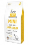 BRIT Care Mini Hair and Skin Salmon and Herring - sausas maistas &scaron;unims - 7 kg