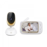 Motorola | L | 5" TFT color display with 480 x 272 resolution; Lullabies; Two-way talk; Room temperature monitoring; Infrared night vision; LED sound level indicator; Wi-Fi connectivity for on-the-go viewing; 2.4GHz FHSS wireless technology for in-ho ...
