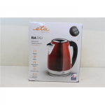 SALE OUT. ETA | Kettle | Ela Digi ETA959890010 | Electric | 2200 W | 1.7 L | Stainless steel | 360&deg; rotational base | Red | DAMAGED PACKAGING