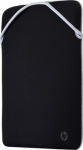 HP 15.6 Reversible Sleeve - Black, Silver