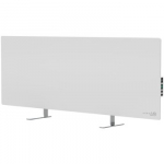 AENO Premium Eco Smart Heater, 700W, Tempered glass, Infrared+convection heating type, Led display Plug type: Europe (E/F type), WHITE