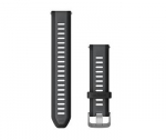 Garmin watch strap Quick Release 20mm, black/slate grey