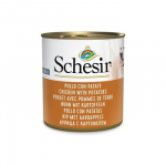 SCHESIR Chicken with potatoes in jelly - drėgnas ėdalas &scaron;unims - 285g