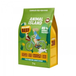 ANIMAL ISLAND Brilliant beef - sausas maistas &scaron;unims - 3kg