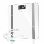 Cecotec | Smart Bathroom Scale | Surface Precision 9400 Full Healthy | Maximum weight (capacity) 180 kg | FourPrecision: high measurement precision thanks to its four sensors; TenBIA: Bioelectrical Impedance Analysis (BIA) measurement method with a c ...