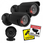 Set of two dummy tube cameras IR1800 BT