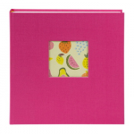 Albumas GOLDBUCH 31969 Bella vista electric fuchsia 30x31/100psl | balti lapai | kampučiai/lipdukai | knyginio ri&scaron;imo