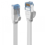 Tinklo Kabelis - LINDY Cat.6A U/FTP Plok&scaron;čias Tinklo Kabelis, RJ45, M/M, 500MHz, 32AWG, 3 m, Baltas