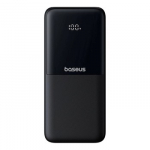 Baseus Lipow Powerbankas su dvigubu įmontuotu laidu ir ekranu 10000 mAh 22,5 W Juodas
