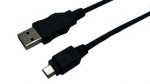 Logilink | USB MINI-B 5-pin 180 Cert 1.8m | USB-A to mini-USB Mini-USB B | USB A