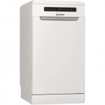 Dishwasher | DSFO 3T224 C | Free standing | Width 45 cm | Number of place settings 10 | Number of programs 9 | Energy efficiency class E | Display | White