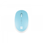 Natec | Mouse | Harrier 2 | Wireless | Bluetooth | White/Blue