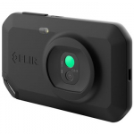 FLIR C3-X​ termovizorius Juoda 1800 mAh Vanadium Oxide Uncooled Focal Plane Arrays Įmontuotas ekranas 128 x 96 pikseliai LCD 640 x 480 pikseliai