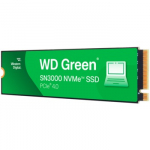 SSD POWERED BY SANDISK WD Green SN3000 500GB M.2 2280 S3-M PCIe Gen4 x4 NVMe, Read/Write: 5000/4100 MBps, TBW: 100