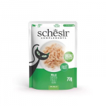 SCHESIR Chicken fillet in jelly - &scaron;lapias kačių maistas - 70g