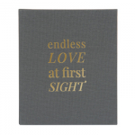 Albumas GOLDBUCH 68594 Leporello LINUM 2.0 GREY 13x18 cm | kampučiai/lipdukai | max 13x18 10 n | lininis vir&scaron;elis |