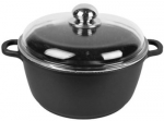 Maestro MR-4616C Puodas su dangčiu 16 cm 1 l Juodas