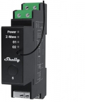Shelly Wave Pro 2PM LR dviejų kanalų Z-Wave DIN bėginės kontrolierius