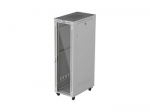 Lanberg Rack cabinet 19" free-standing 42U/600x1000 (flat pack) with glass door LCD, Grey | Lanberg