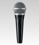 Shure PGA48-XLR Juoda, Metalinis Scenos / pasirodymų mikrofonas