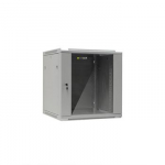 NETRACK 019-120-66-021 wall/hanging cabinet 19inch 12U/600 mm glass door grey remov. side pan.