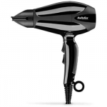 BABYLISS Hair Dryer 6715DE 2400 W, Number of temperature settings 3, Ionic function, Diffuser nozzle, Black