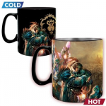 World Of Warcraft Azeroth puodelis | Reaguojantis į kar&scaron;tį 460ml