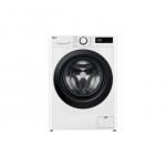 LG | F4DR509SBW | Washing machine with dryer | Energy efficiency class A | Front loading | Washing capacity 9 kg | 1400 RPM | Depth 55 cm | Width 60 cm | Display | Rotary knob + LED | Drying system | Drying capacity 6 kg | Steam function | Direct dri ...