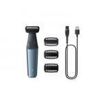 Philips | Hair clipper for body | BG3027/05 | Cordless | Wet and Dry | Number of length steps 3 | Blue/Black
