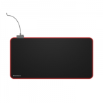Genesis Mouse Pad | Boron 500 XXL RGB | Mouse pad | 400 x 800 x 4 mm | Black
